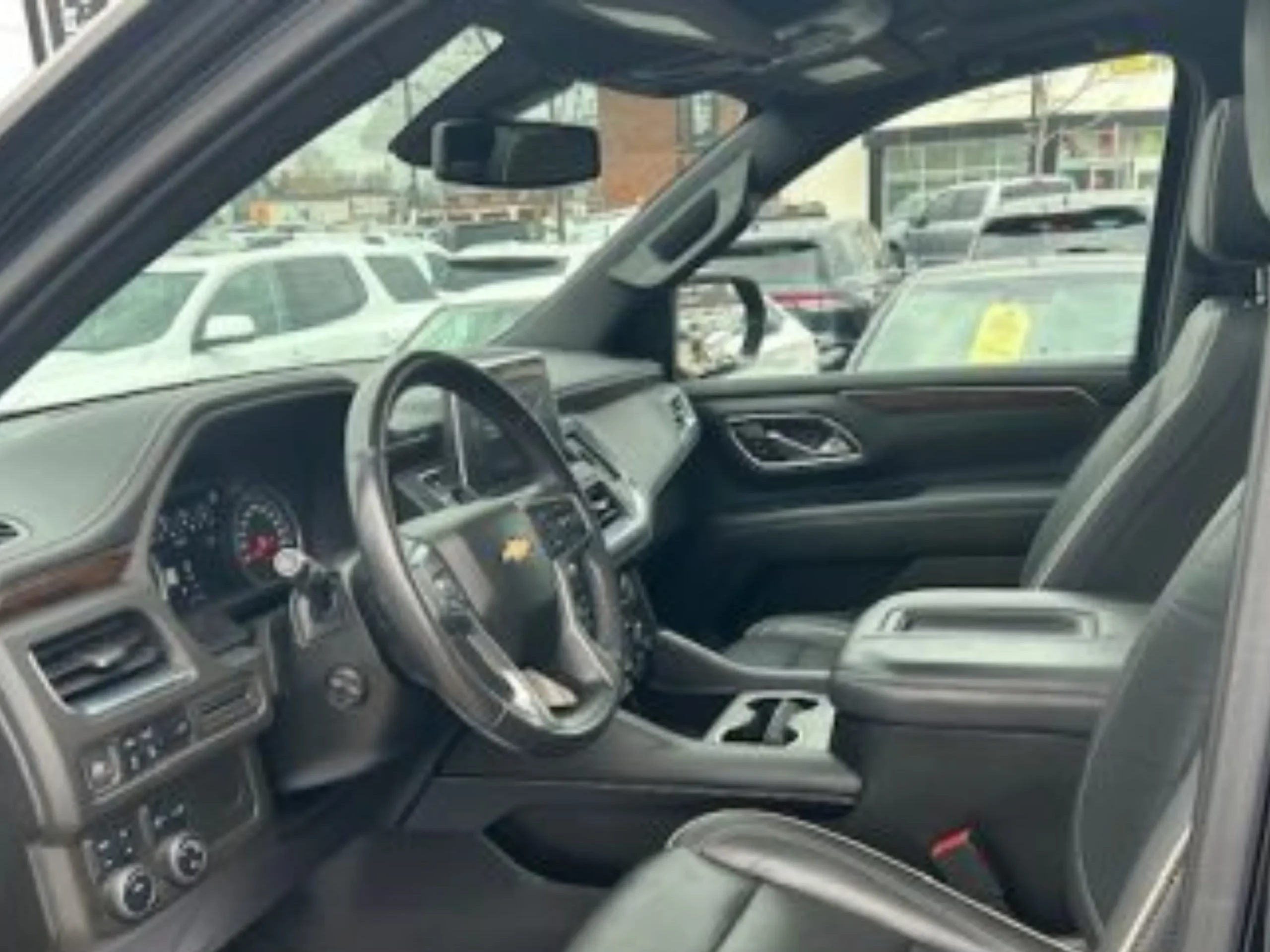 Chevrolet Suburban Premier interior detail