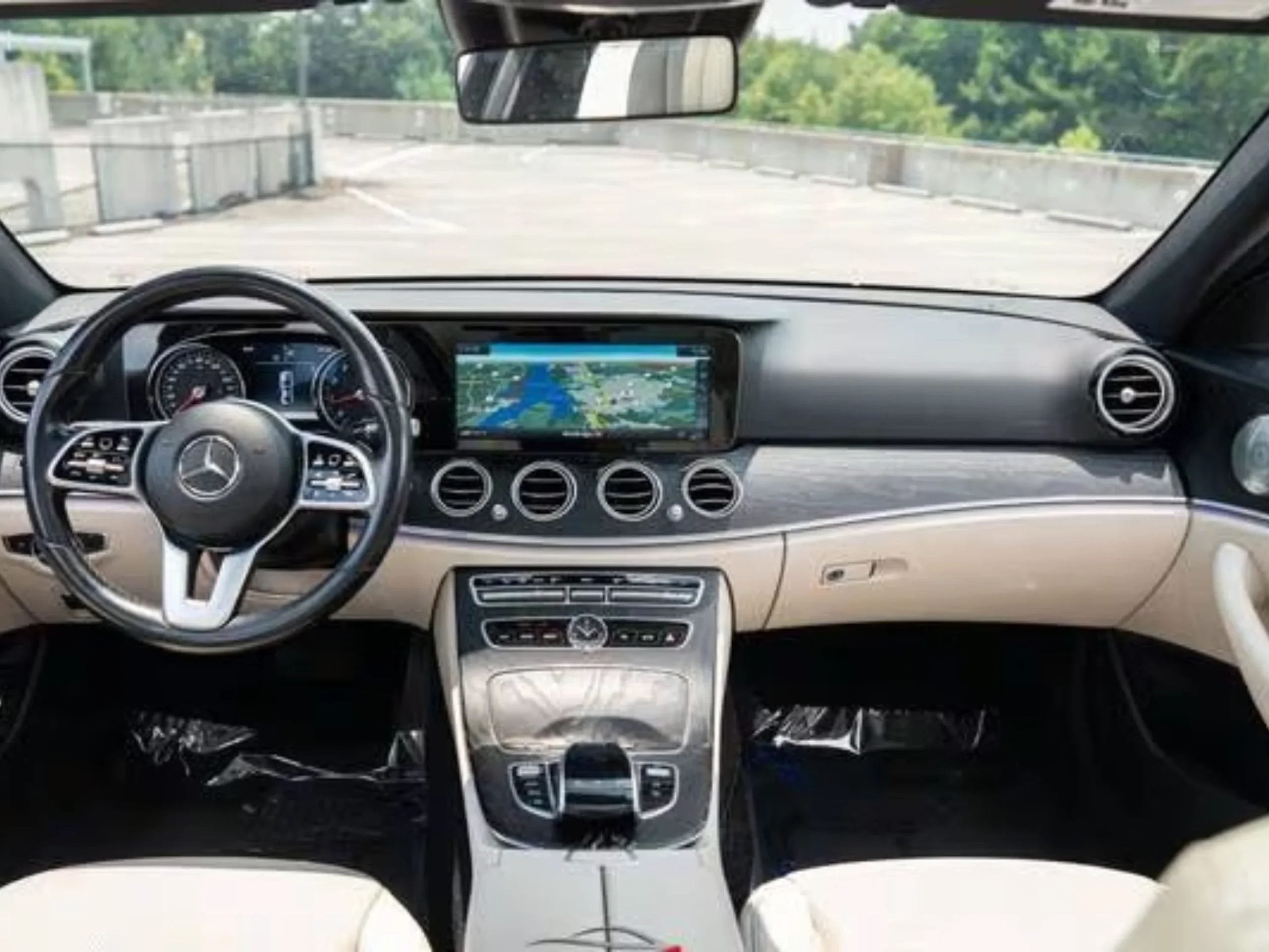 Mercedes-Benz E-Class interior detail