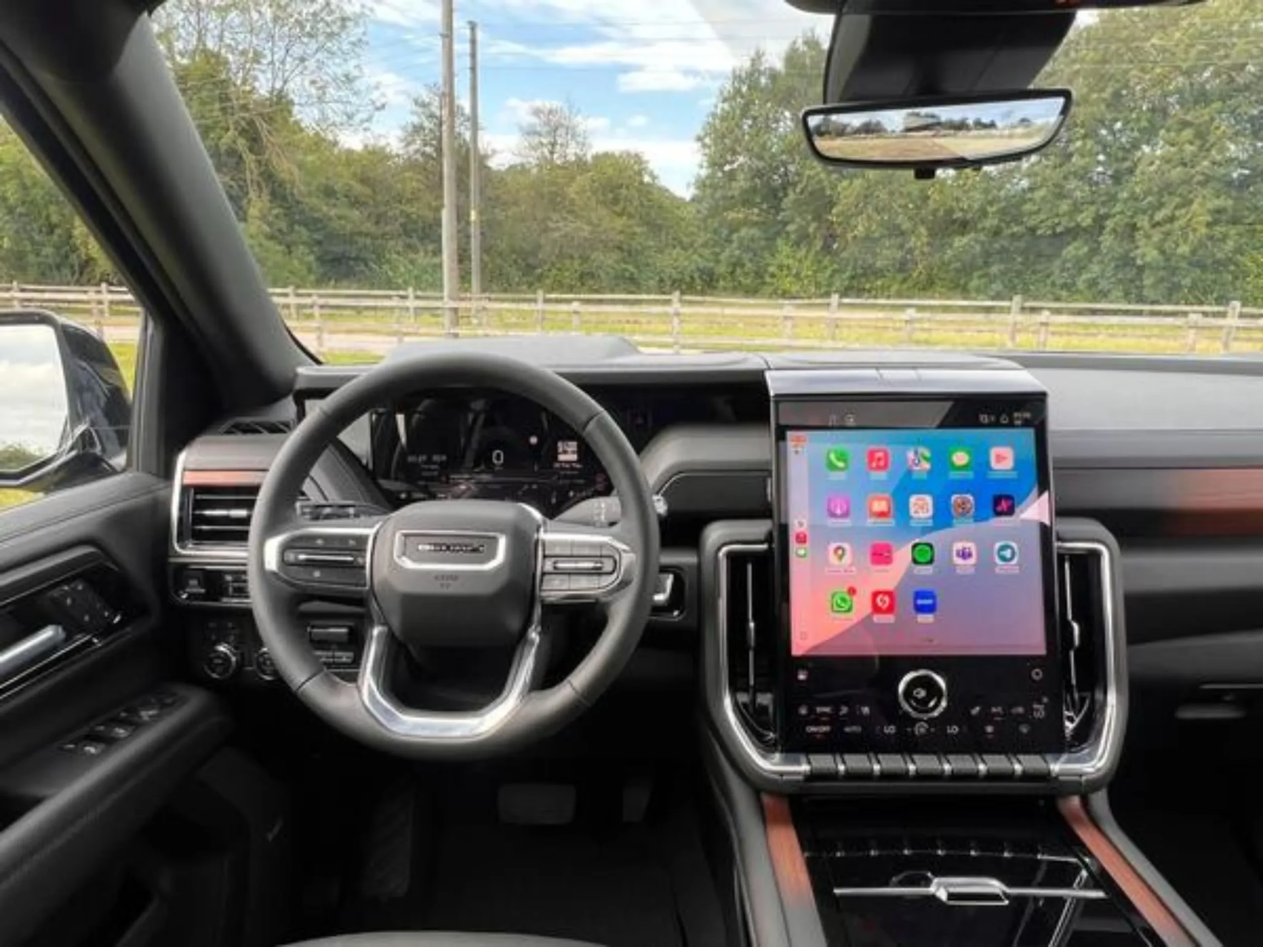 GMC Yukon Denali interior detail