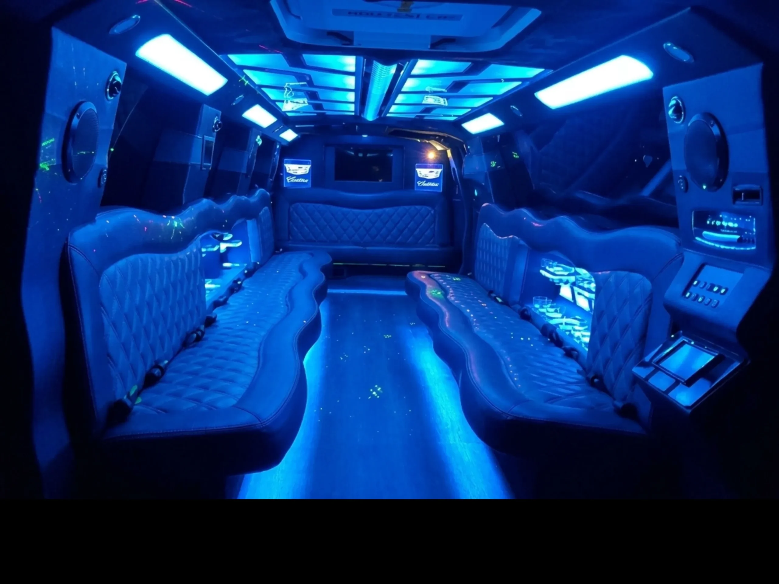 Cadillac Escalade Luxury Butterfly Door interior detail