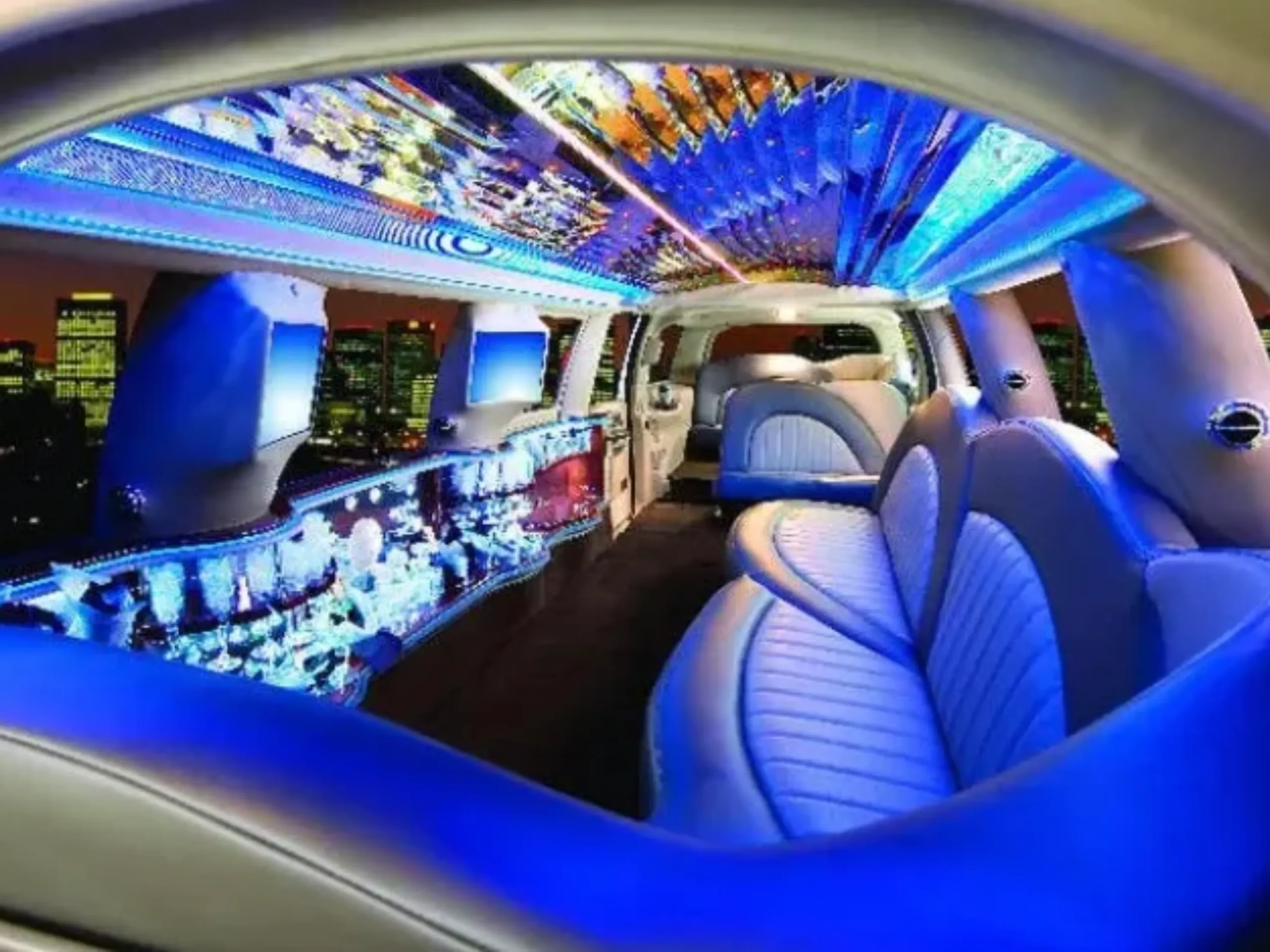 Ford Excursion interior detail