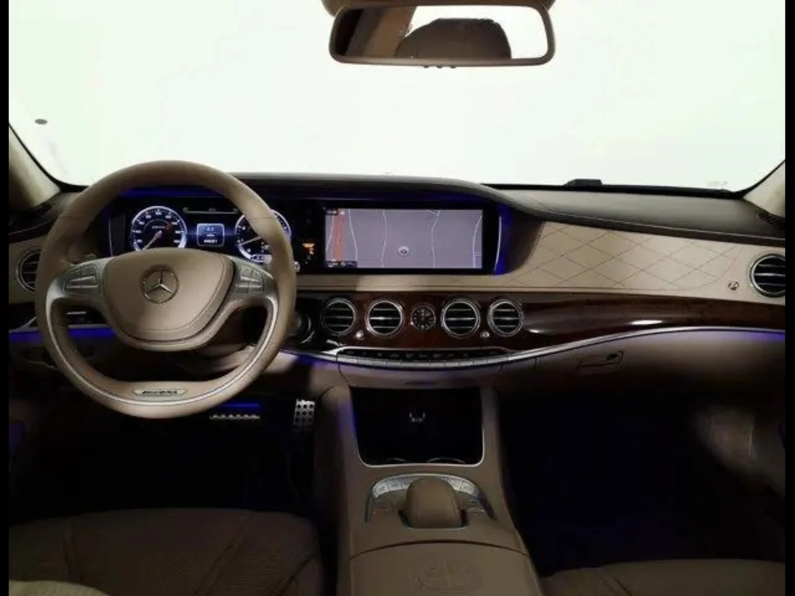 Mercedes-Benz S-Class interior detail