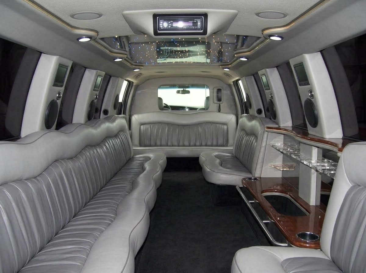 Cadillac Escalade Premium Super Stretch interior detail