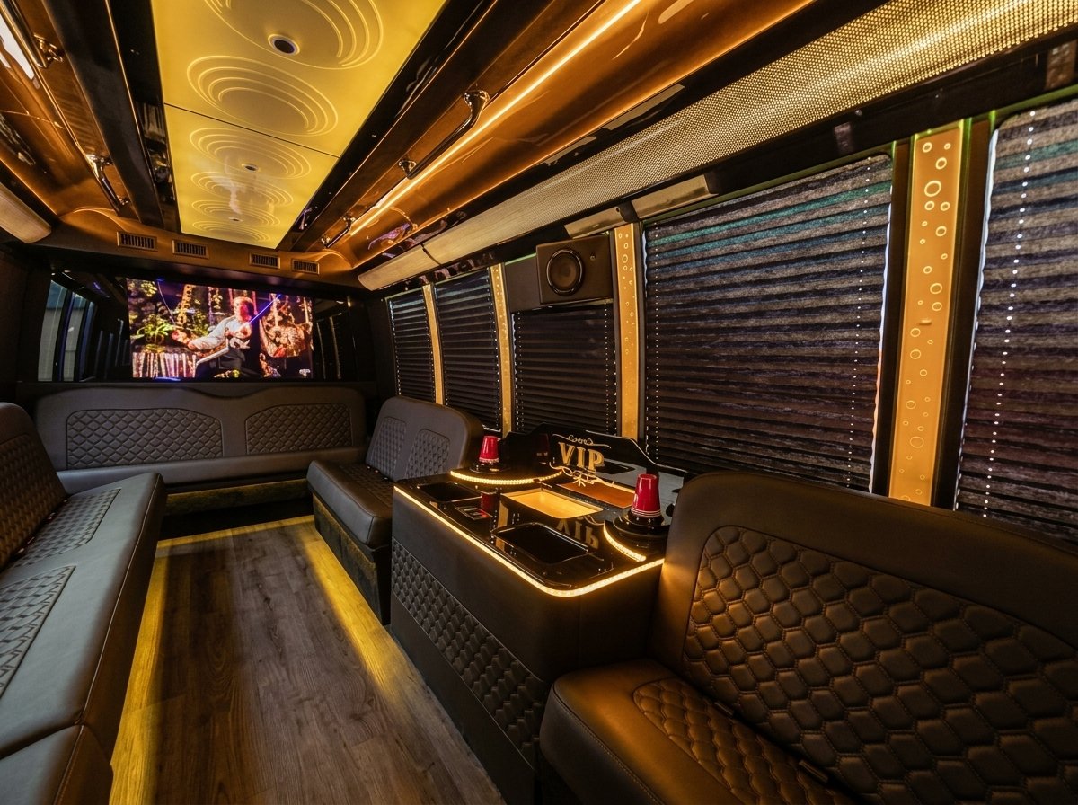 Freightliner M2 112 Plus interior detail