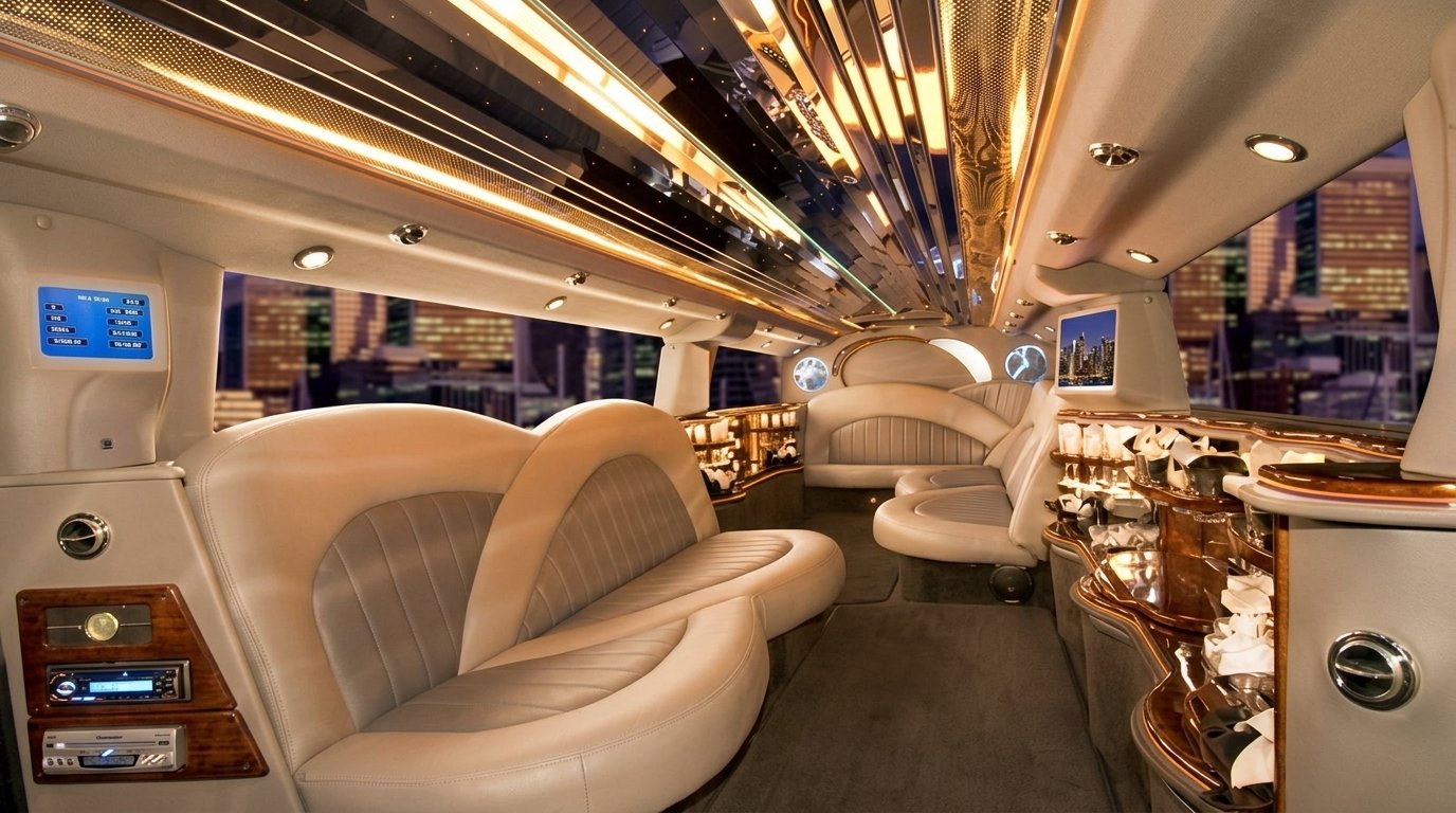 GMC Hummer H interior detail