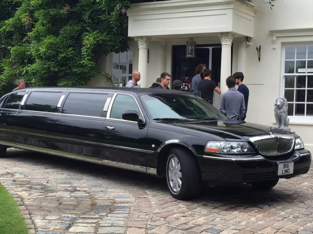 Lincoln Town Car Black exterior