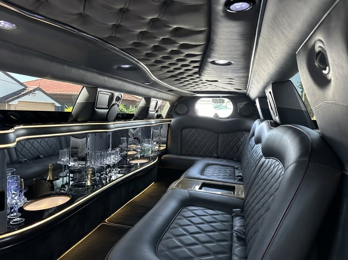 Chrysler 300C White Sacramento interior detail