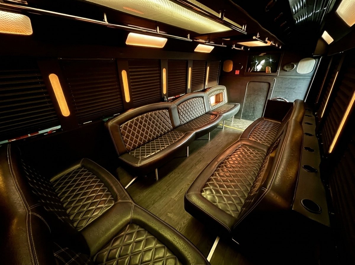 Ford F-450 interior detail