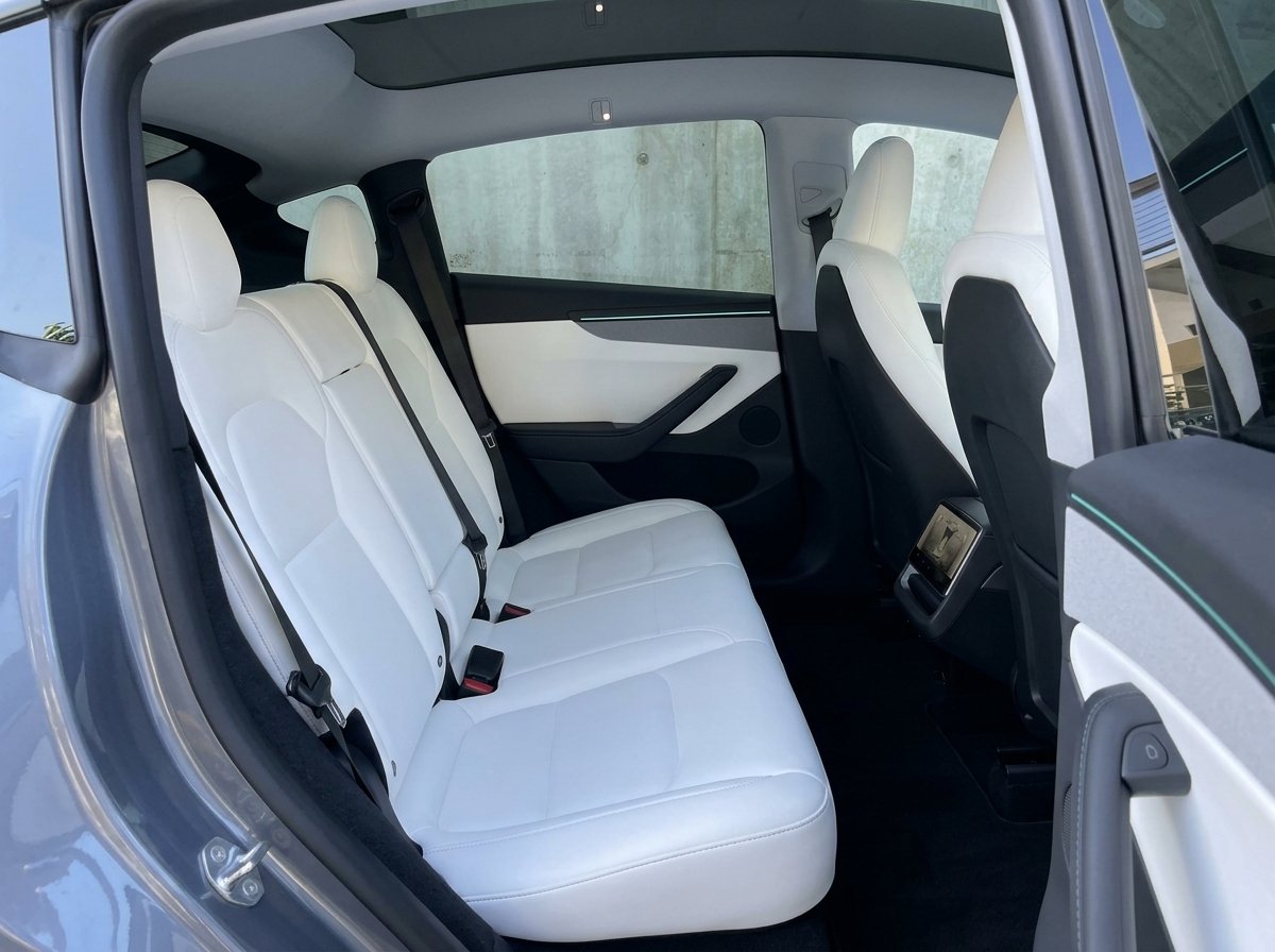 Tesla Model Y interior detail