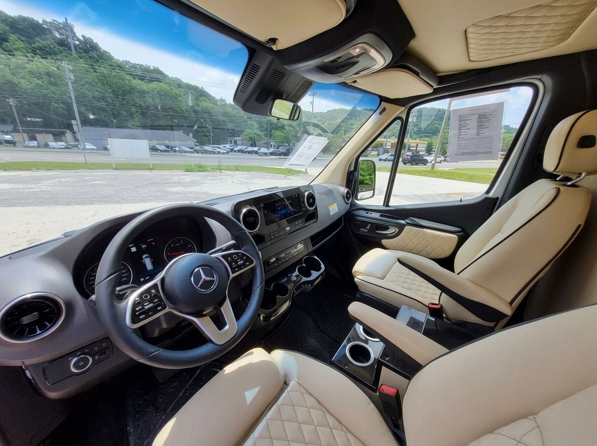Mercedes-Benz Sprinter 3500XD interior detail